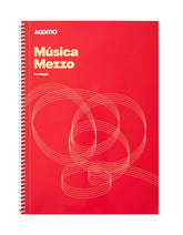 Bloc Espiral Estándar Liso 90g | Additio | Cartón | Formato Estándar | Pack 1 Unidades